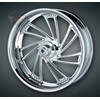 CARTEL CHROME WHEEL KIT,  02- 03 FLH  MODELS