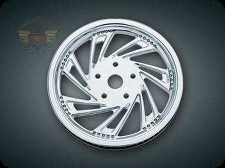 CARTEL CHROME REAR BELT SPROCKET, '00'-03 FLH  MODELS