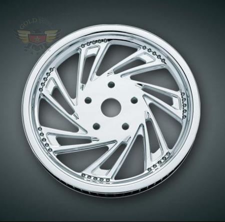 CARTEL CHROME REAR BELT SPROCKET, '08 FLH MODELS