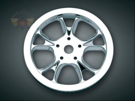 CHROME REAR BELT SPROCKET, '09 FLH MODELS