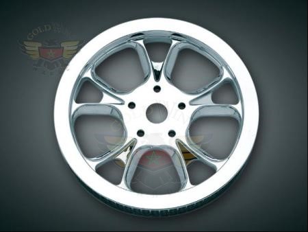 CHROME REAR BELT SPROCKET, 