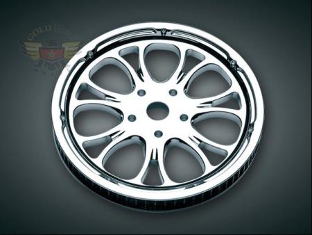 HEATHEN CHROME REAR BELT SPROCKET, '07 FLH MODELS