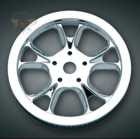 GASSER CHROME REAR BELT SPROCKET, '07 FLH MODELS