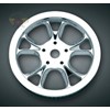 GASSER CHROME REAR BELT SPROCKET,   08 FLH MODELS
