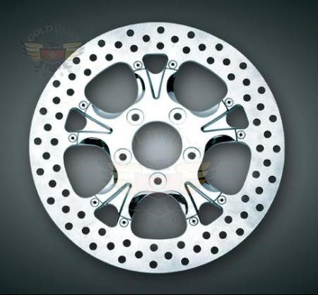GASSER CHROME REAR ROTOR, 