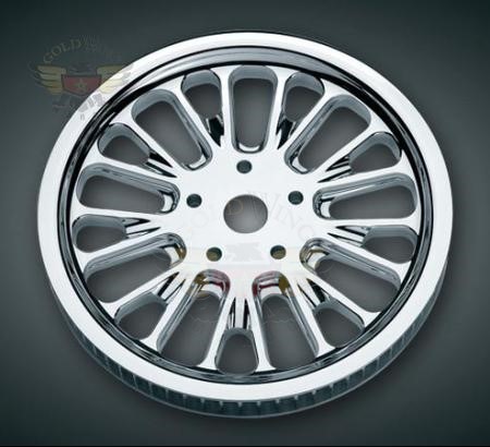 DOMINO CHROME REAR BELT SPROCKET, 