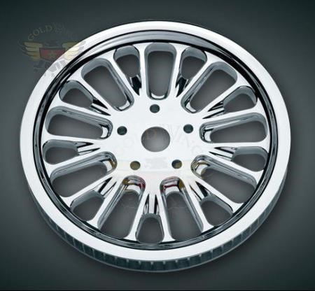 DOMINO CHROME REAR BELT SPROCKET, 