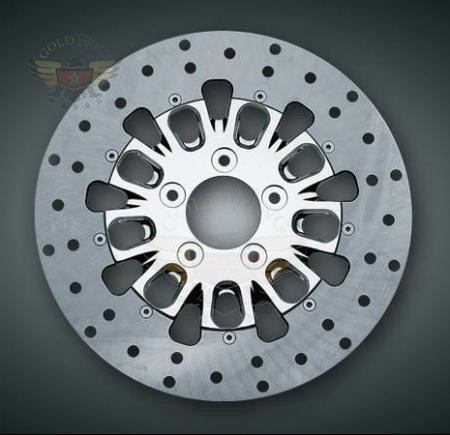 DOMINO CHROME REAR ROTOR, 