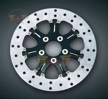 CHROME HARDWARE FOR REAR ROTORS, 