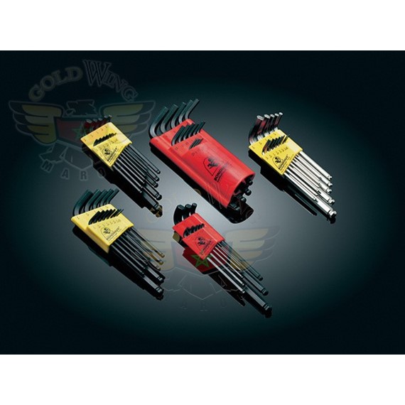 13 PC BLACK BALL END .050 - 3/8 HEX KEY SET 6016