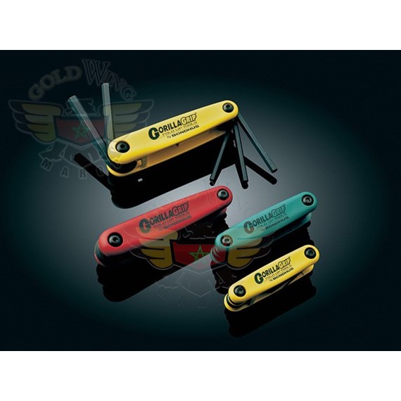 5 PC, FOLD-UP, 3/16 - 3/8 HEX KEY SET