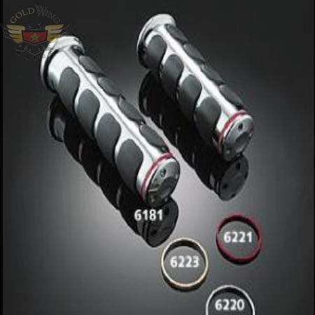 Les poignes, ISO, avec  un anneau Rouge