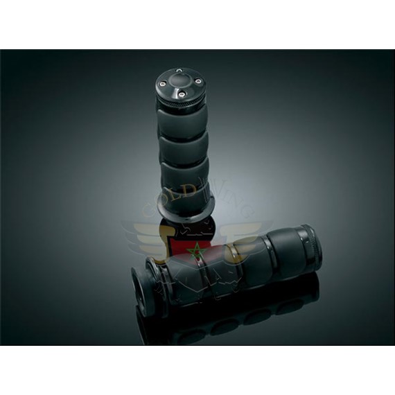 BLACK ISO-GRIPS FOR SPORT BIKES-BLACK ISO-GRIPS FOR SPORT BIKES