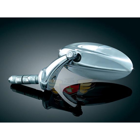 TRIDENT BAR END MIRROR FOR YAMAHA-TRIDENT BAR END MIRROR FOR YAMAHA