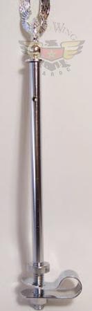 12" Flag Pole Set w/Ball & 998-136