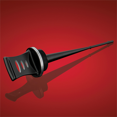 OIL CAP WITH DIPPSTICK ANODIZED