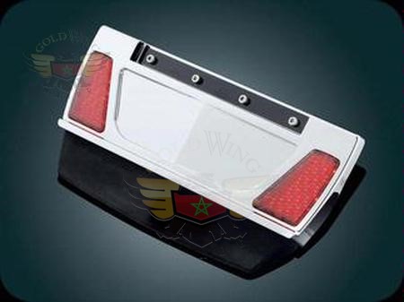 BLK MUDFLAP BRKT.-USE W/O TRAILER HITCH