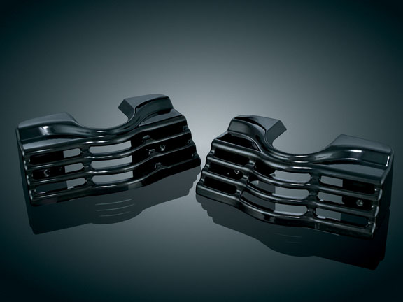 SPARK PLUG/HEAD BOLT CVRS, T.C. WR-BLK