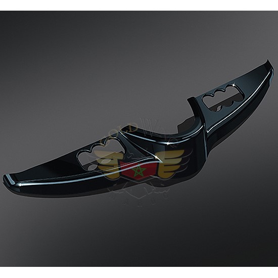 SWITCH PANEL ACCENT GLOSS BLACK 7278