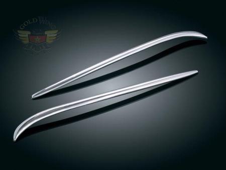 CHROME EYEBROWS, HEADLIGHT VISORS - GL1800