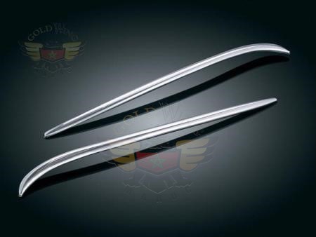 CHROME EYEBROWS, HEADLIGHT VISORS - GL1800