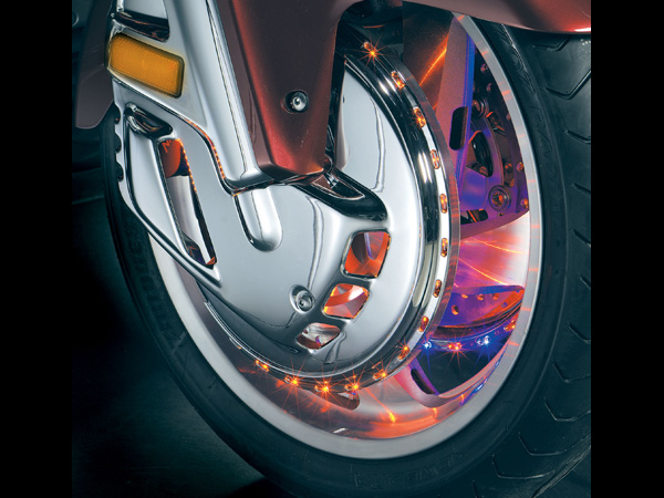 ROTOR COVER W/ RED/ BLUE RING OF FIRE