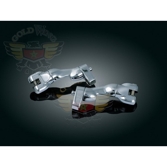 ADJ. PASS. PEG MOUNTS - H-D TOURING