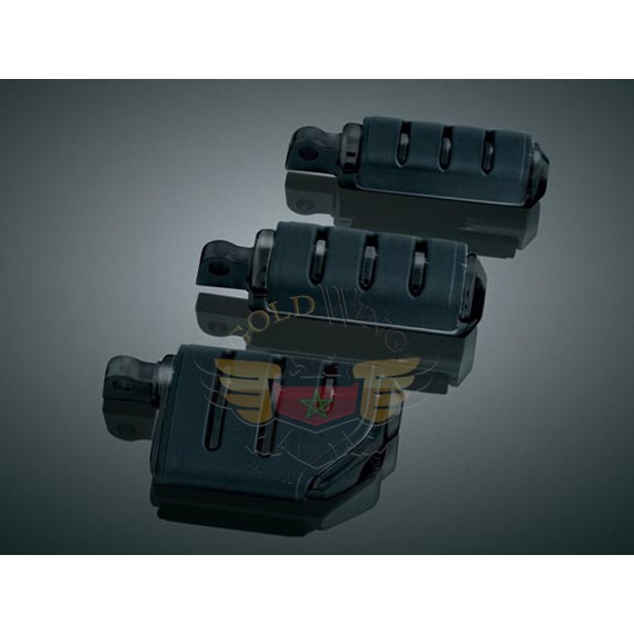 TRIDENT SMALL ISO-PEGS, MALE MOUNT,BLACK-TRIDENT SMALL ISO-PEGS, MALE MOUNT,BLACK
