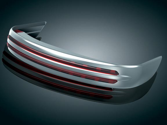 L.E.D. REAR BUMPER INSERT, 09-UP TOURING