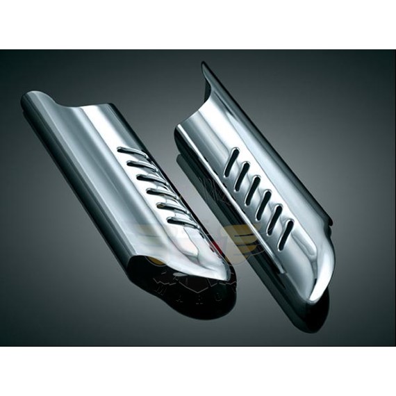 LOWER LEG DEFLECTOR SHIELDS F/FLST-FXST-LOWER LEG DEFLECTOR SHIELDS F/FLST-FXST