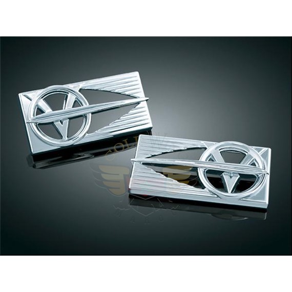 DECO FRONT FENDER REFLECTOR GRILLS-DECO FRONT FENDER REFLECTOR GRILLS