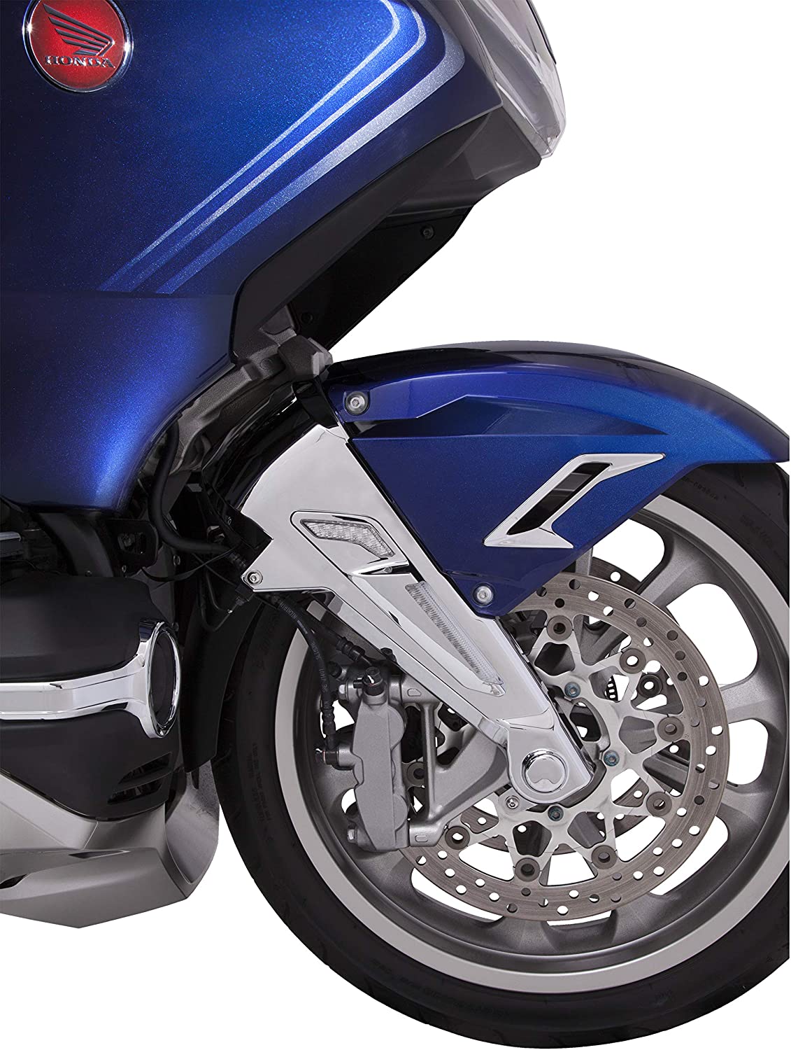 Caches fourche chrome 78120