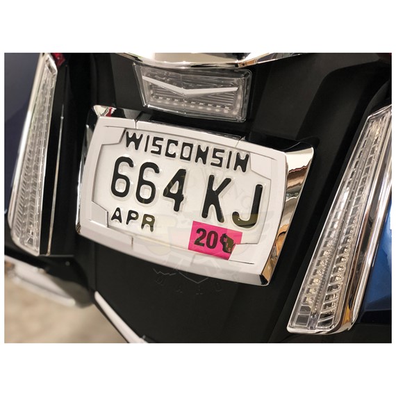 Entourage de plaque d