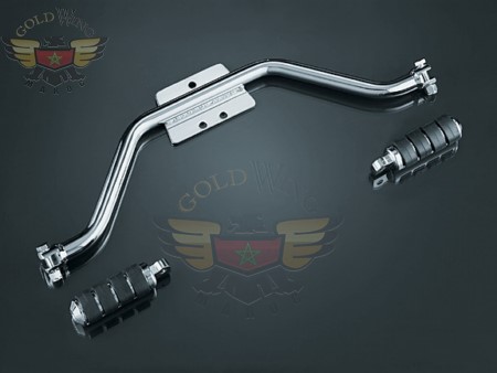 *CHROME MUSTACHE BAR F/FLST