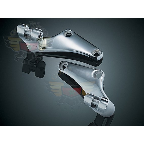 UNDERSEAT PASSENGER PEG MOUNTS