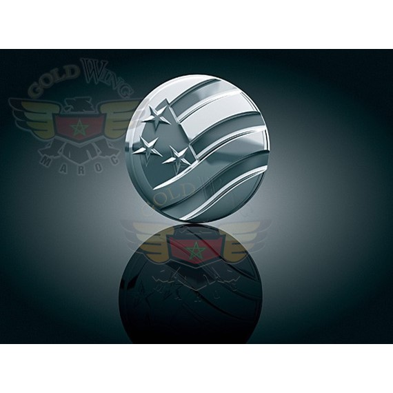*FLAG OIL FILLER CAP ACCENT