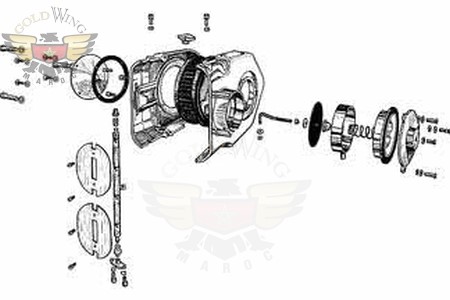 BUTTERFLY SHAFT & BUSHINGS,ORIGINAL CASE