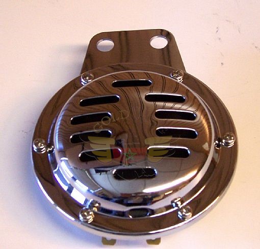 12 Volt Horn Chrome