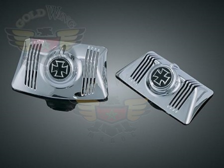 MALTESE CROSS FENDER TIP LENS GRILLS