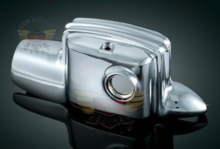 REAR MASTER CYLINDER COVER, 08 HD/BREMBO
