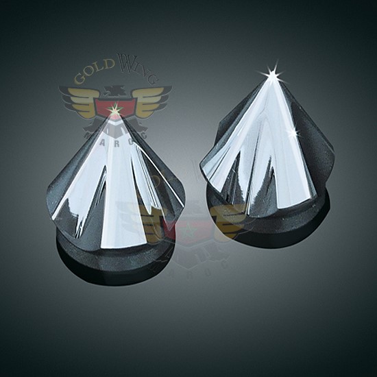 *CHROME ARROW POINT BAR END, FOR HAYABUS-*CHROME ARROW POINT BAR END, FOR HAYABUS