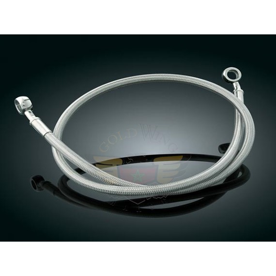 EXTENDED STAINLESS STEEL REAR BRAKE LINE-EXTENDED STAINLESS STEEL REAR BRAKE LINE