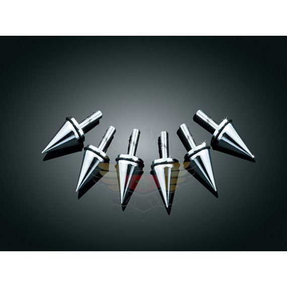 CHROME FAIRING & WINDSCREEN SPIKES-CHROME FAIRING & WINDSCREEN SPIKES