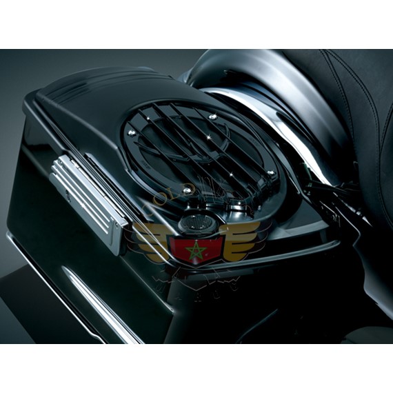 S.BAG LIDS W/6 X 9 SPKRS- BLACK GRILLS-S.BAG LIDS W/6 X 9 SPKRS- BLACK GRILLS