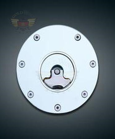 CHROME  GAS CAP, 1/8 TURN, YAMAHA