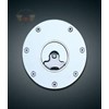 BLACK ANODIZED GAS CAP, 1/8 TURN F/HOND