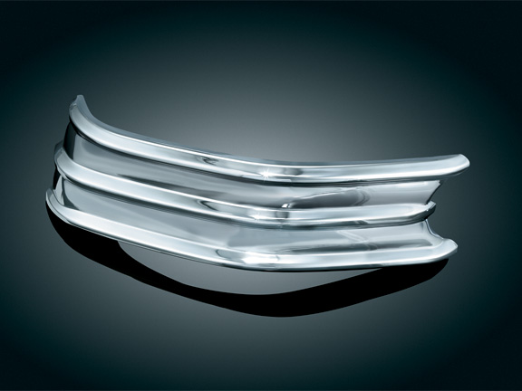 CHROME SIDE COVER ACCENT FOR YAMAHA
