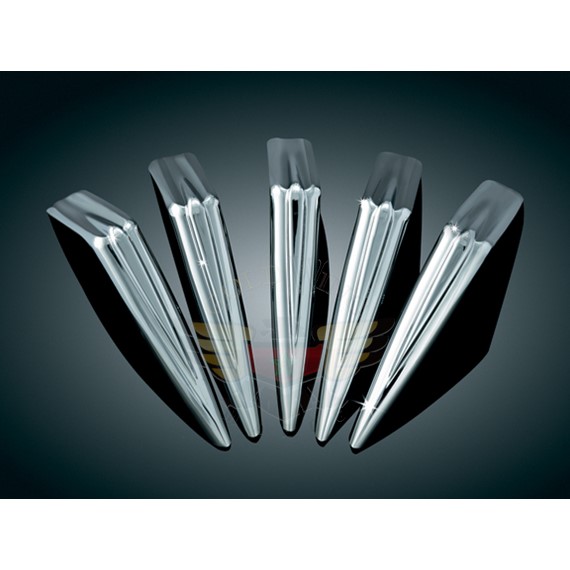 CHROME SPIKES MACH 2 AIR CLEANER-CHROME SPIKES MACH 2 AIR CLEANER