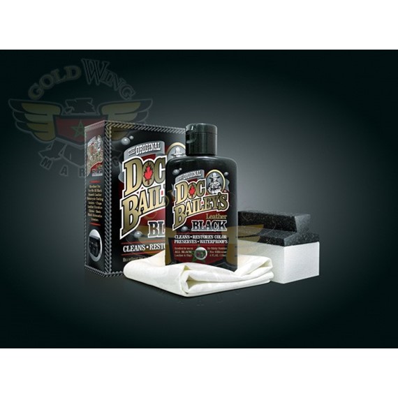 DOC BAILEYS LEATHER BLACK - 4 OZ KIT