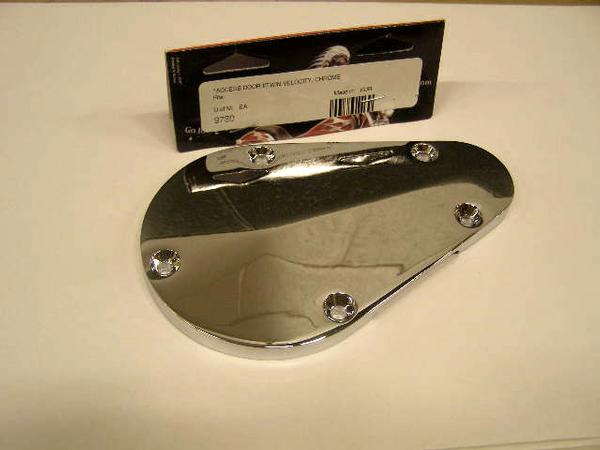 ACCESS DOOR f/TWIN VELOCITY, CHROME